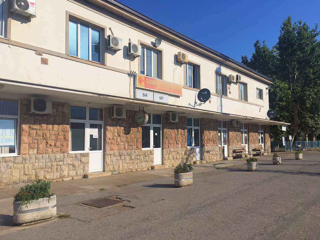 Bar Train Station building Bar Train Station building