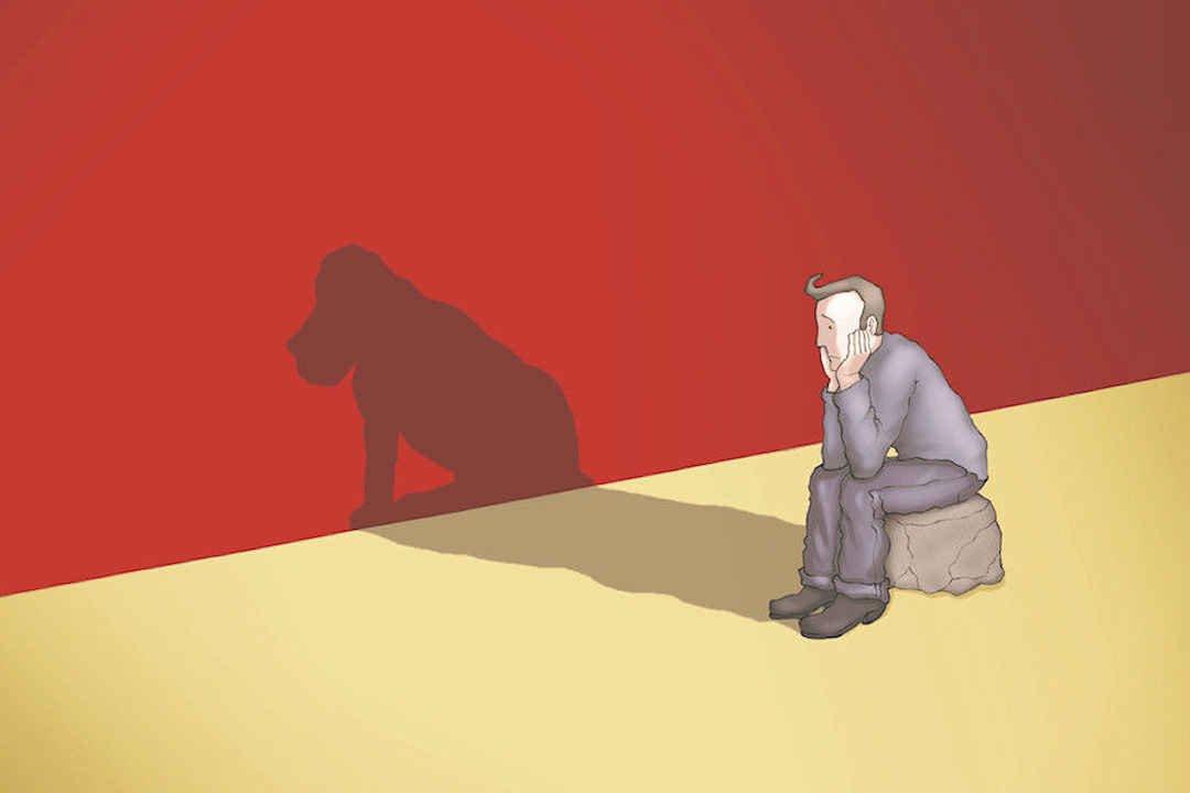 I had a black dog Matthew Johnstone