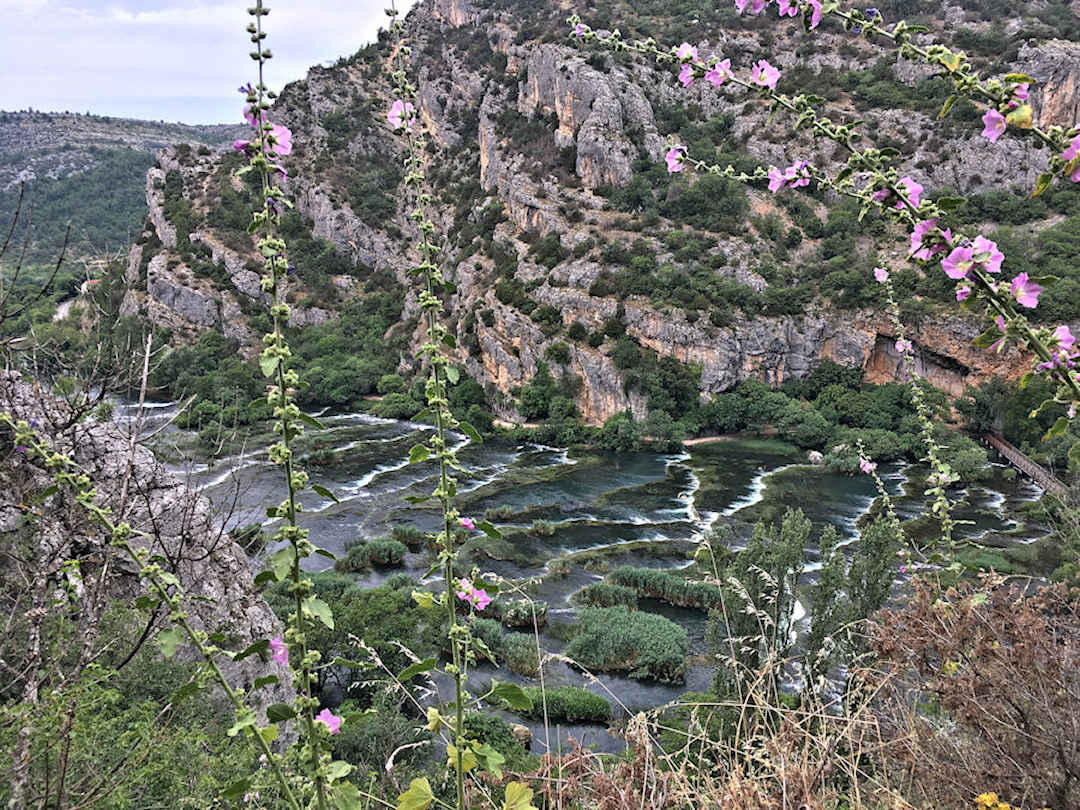 Krka View of Pearls on way to Oziđana Pećina Cave1
