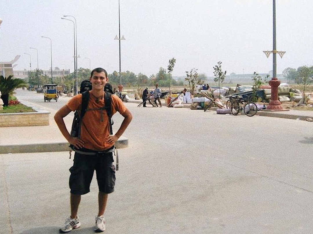 Matt K in the early days of travel