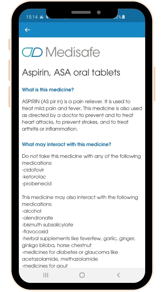Medisafe Drug Information Medisafe Drug Information