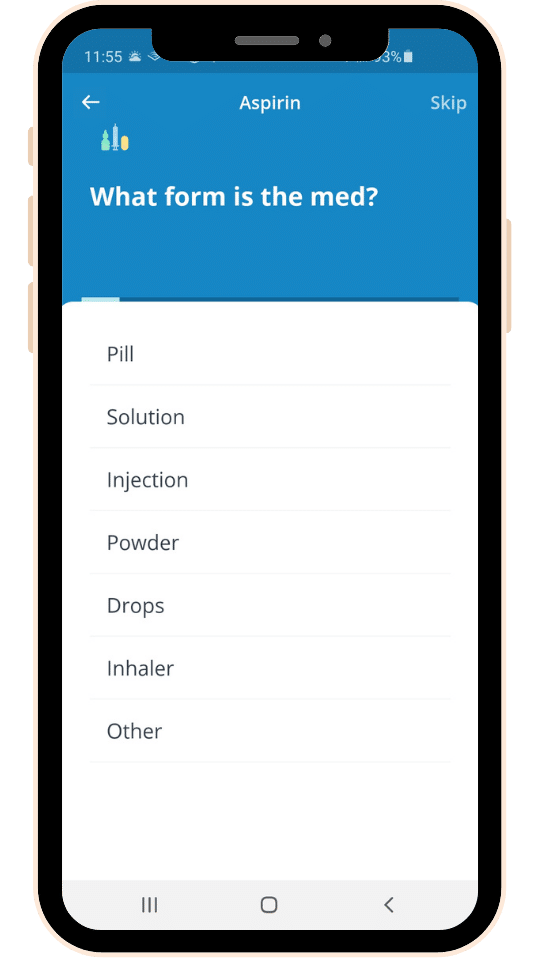 Medisafe Medication Form Medisafe Medication Form