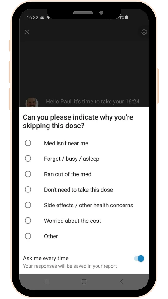 Medisafe Skip Medisafe Skip