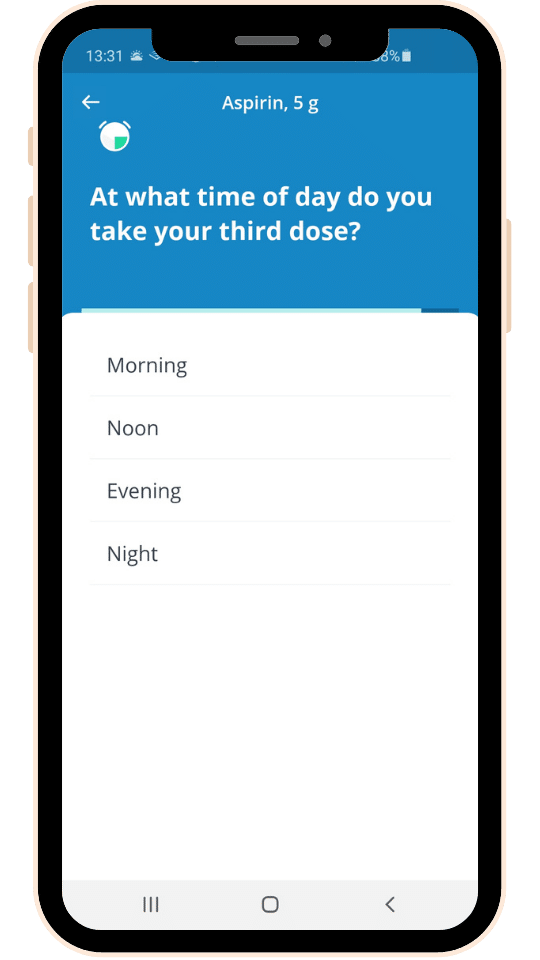 Medisafe Time of Day Medisafe Time of Day