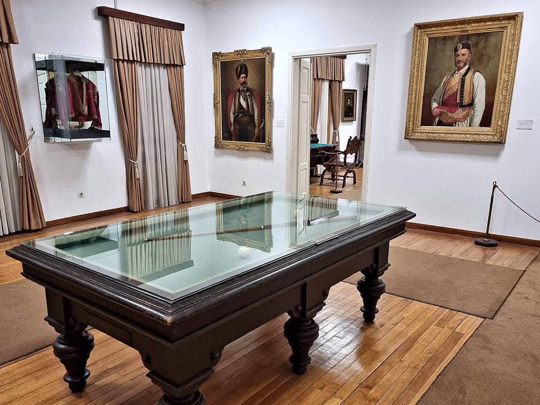 Montenegro Money Museum display