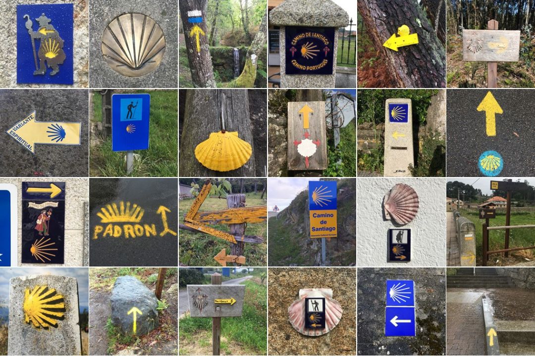 camino de santiago signage camino de santiago signage