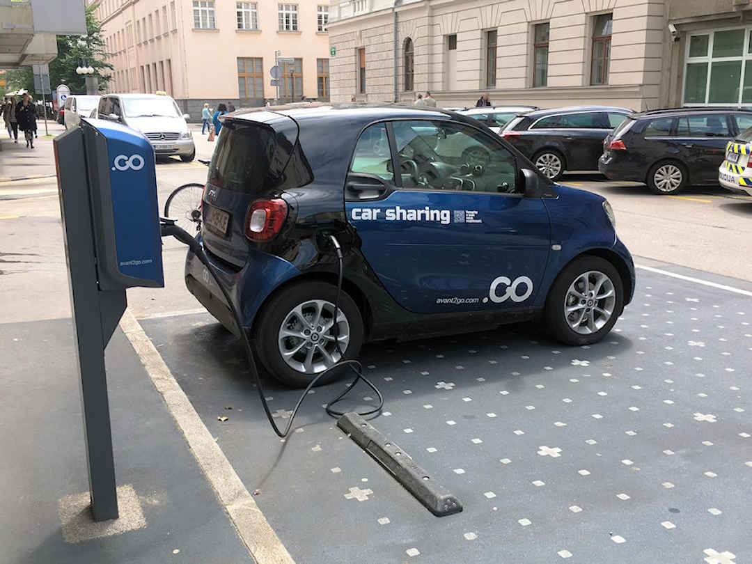 Electric car - Car share in Ljubljana