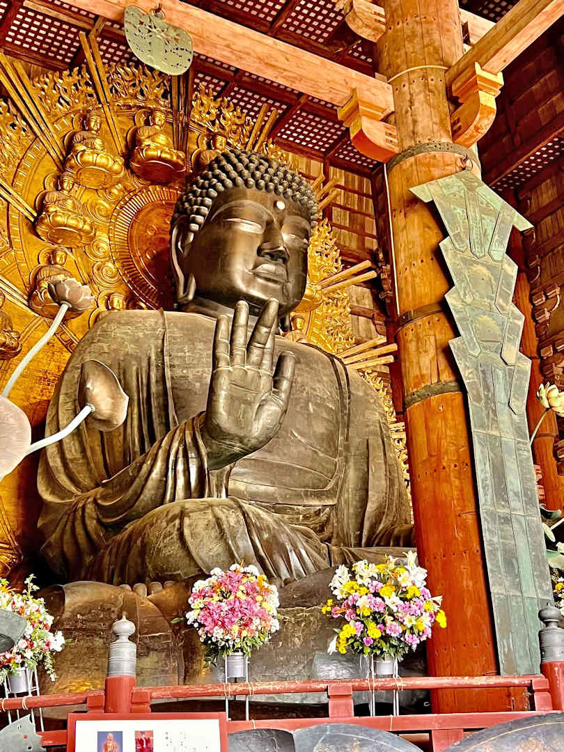 great buddha at tōdai ji in nara by jennie ryken