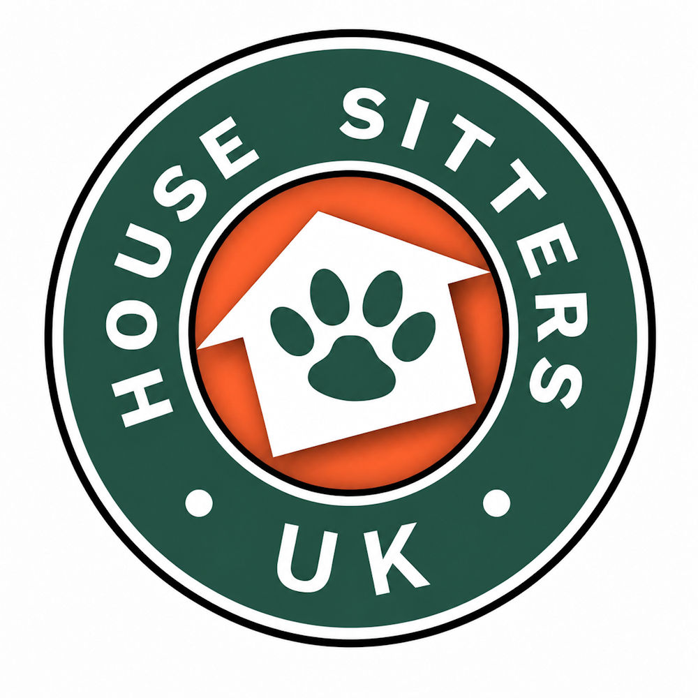House Sitters UK circular logo with paw print