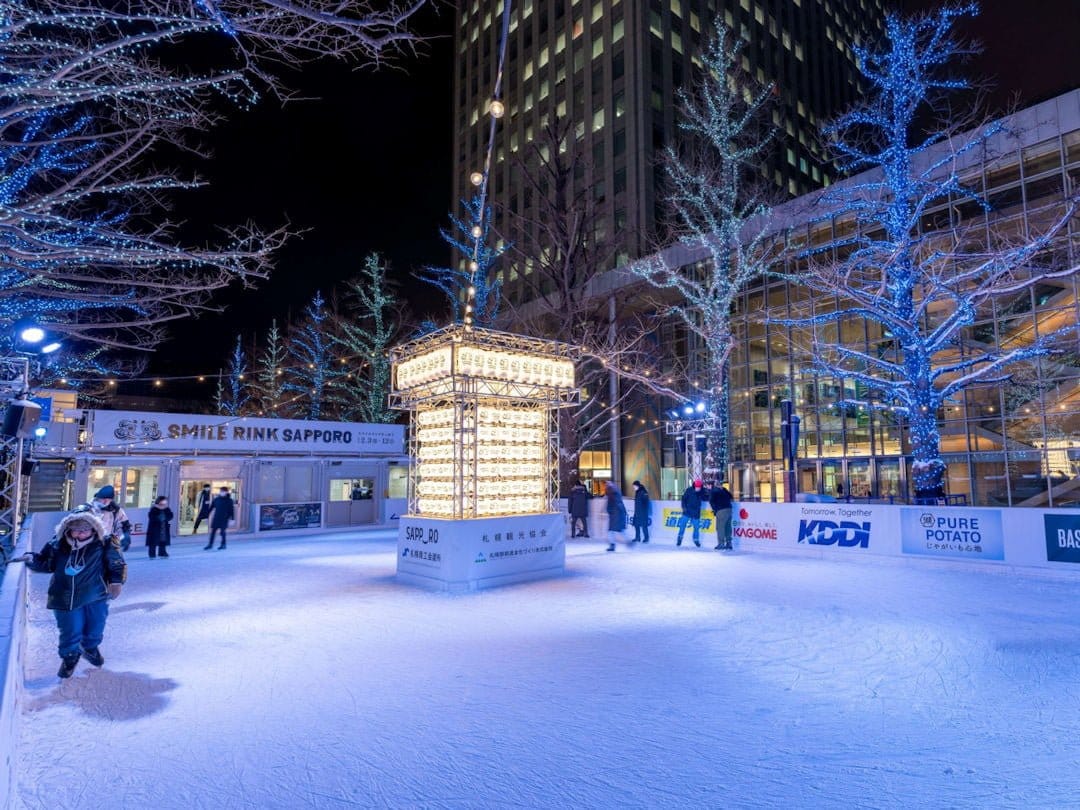 ice rink odori park by city of sapporo ice rink odori park by city of sapporo
