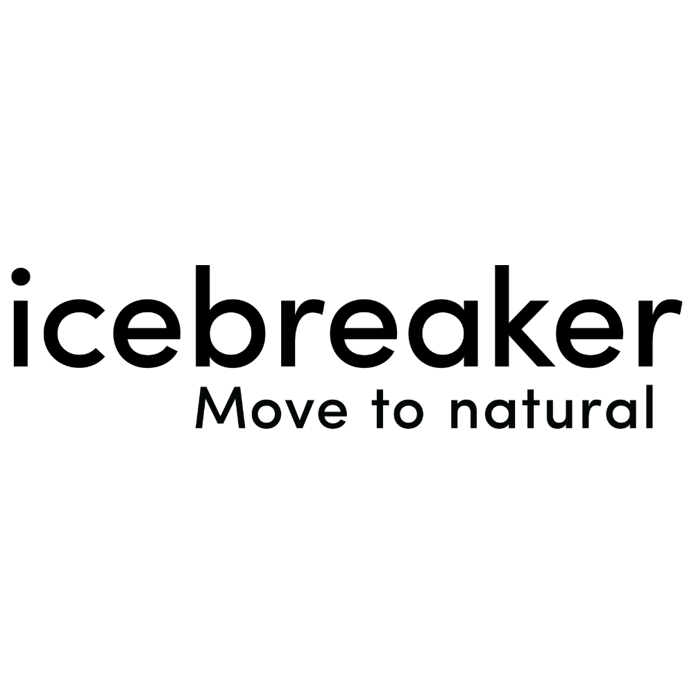 Icebreaker logo featuring the words “Move to natural” — representing performance clothing made from natural merino wool.