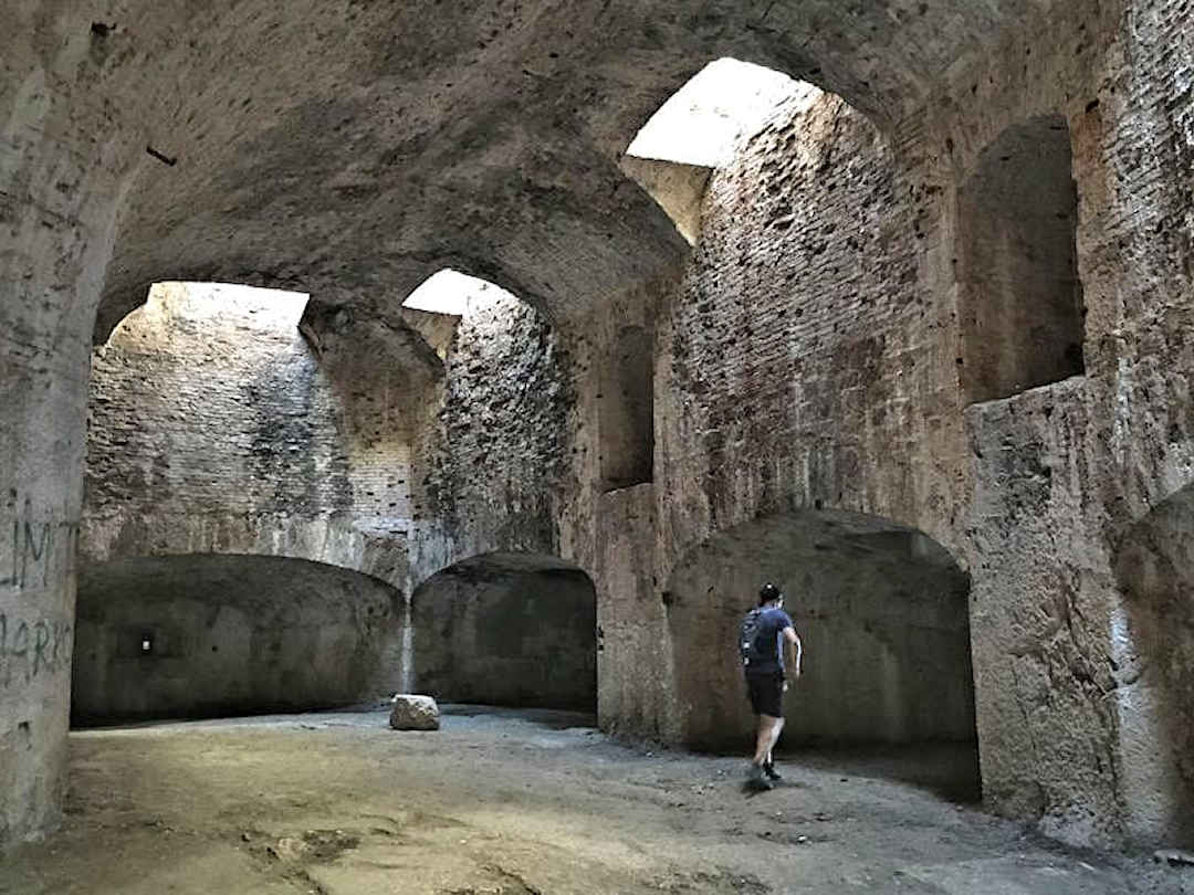 inside st nicholas fortress near sibenik