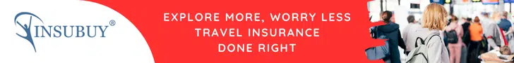 Insubuy travel insurance marketplace banner showcasing diverse options for travellers
