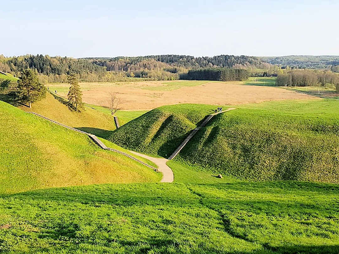 Kernave hillforts Lithuania