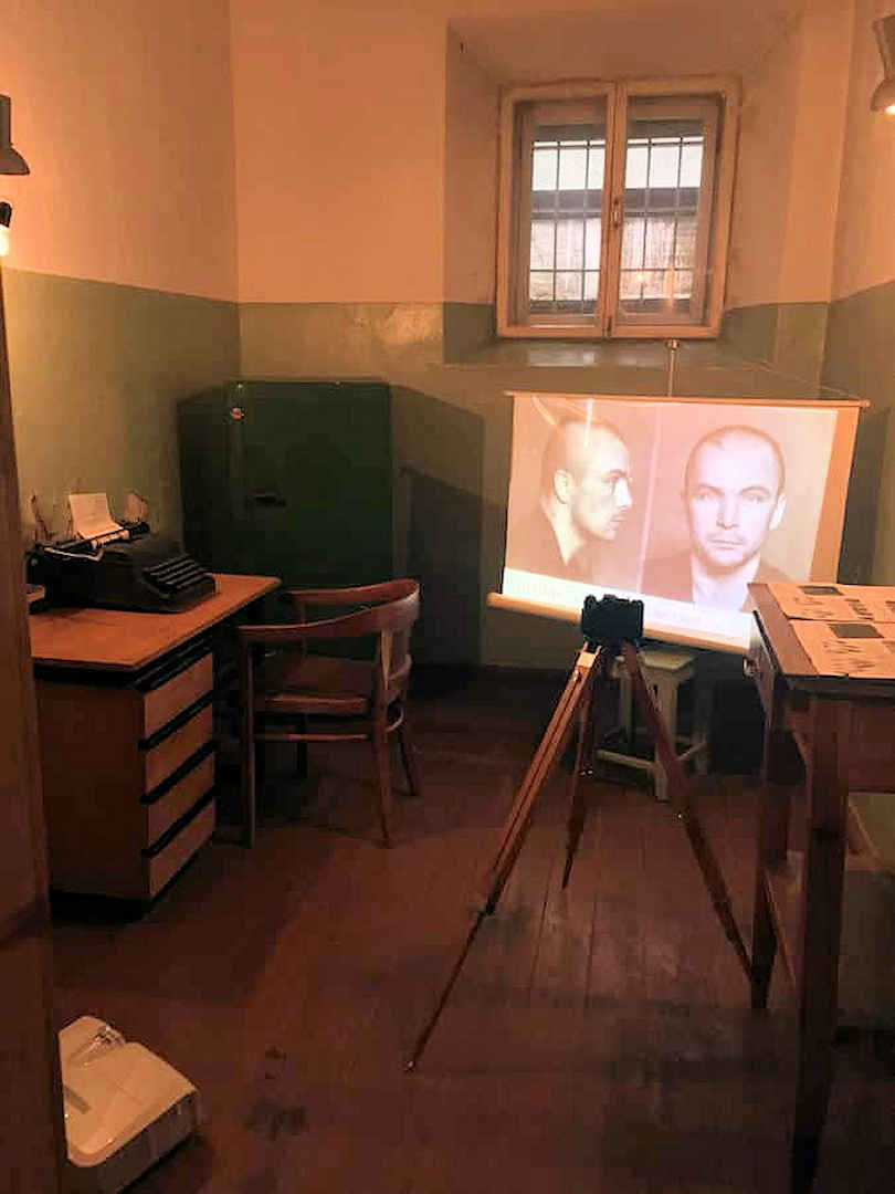KGB Museum room in Vilnius