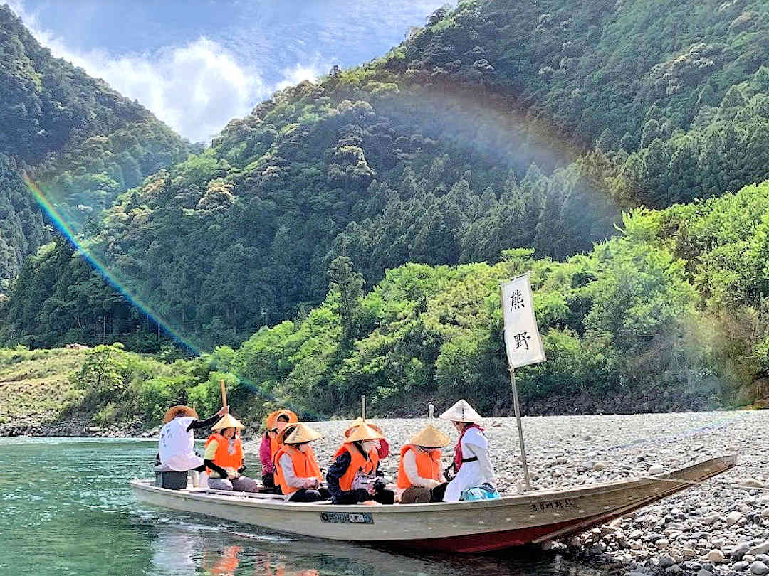 kumano river boat