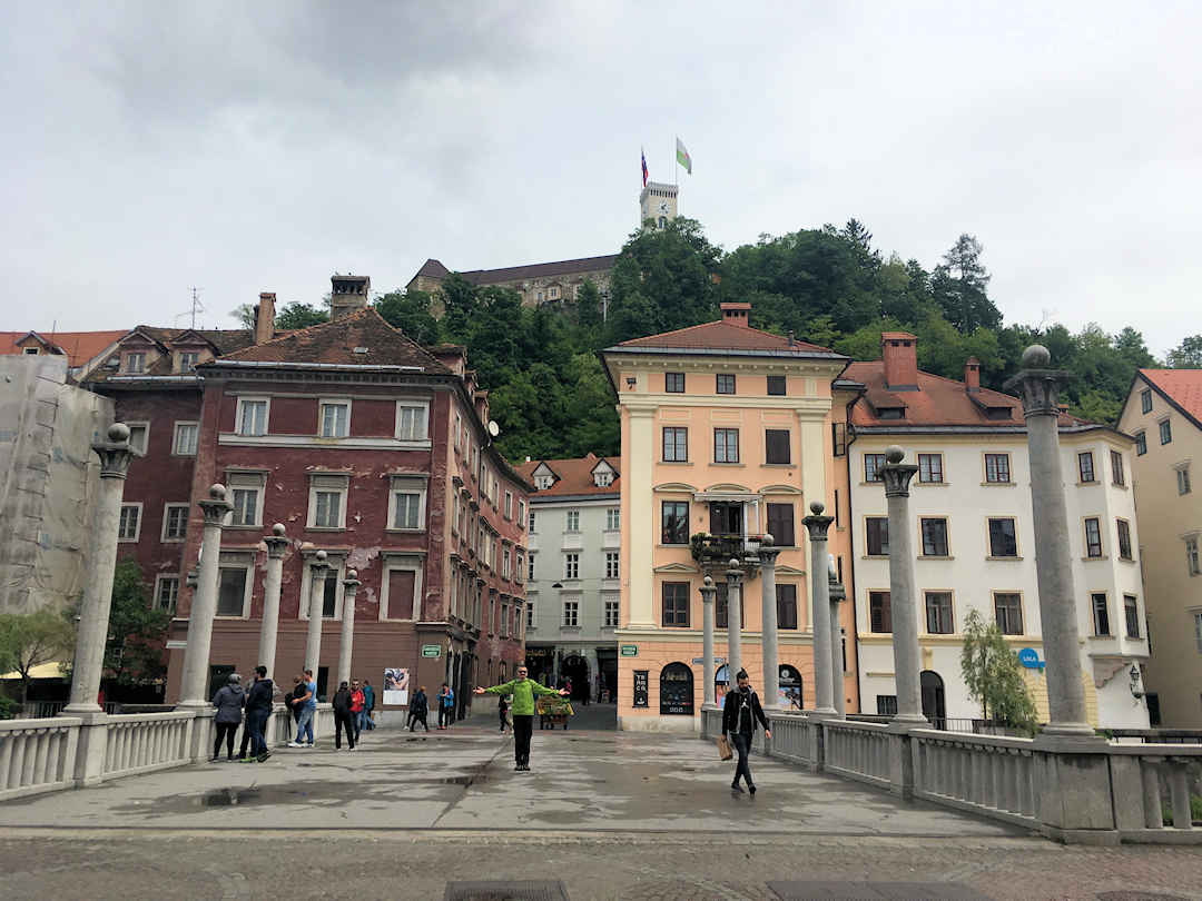Ljubljana, Slovenia streets