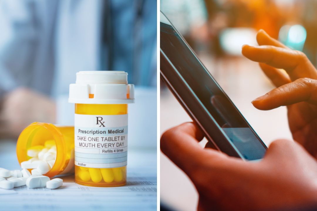 Medication and a smartphone