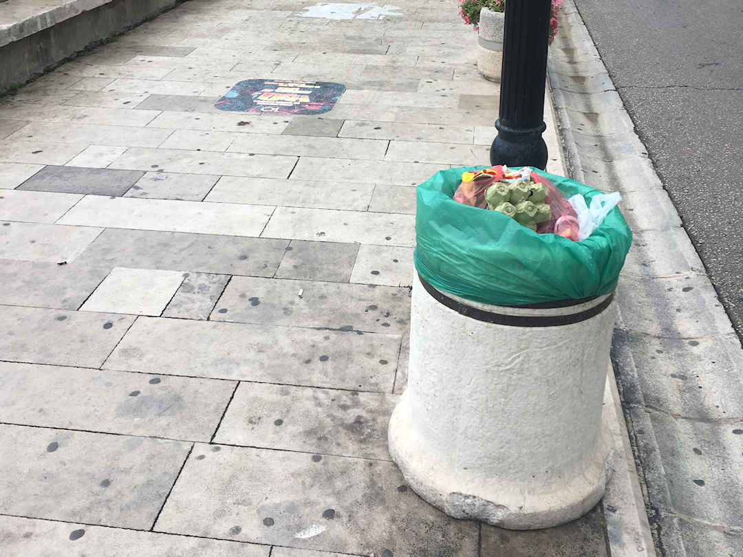montenegro public rubbish bin montenegro public rubbish bin