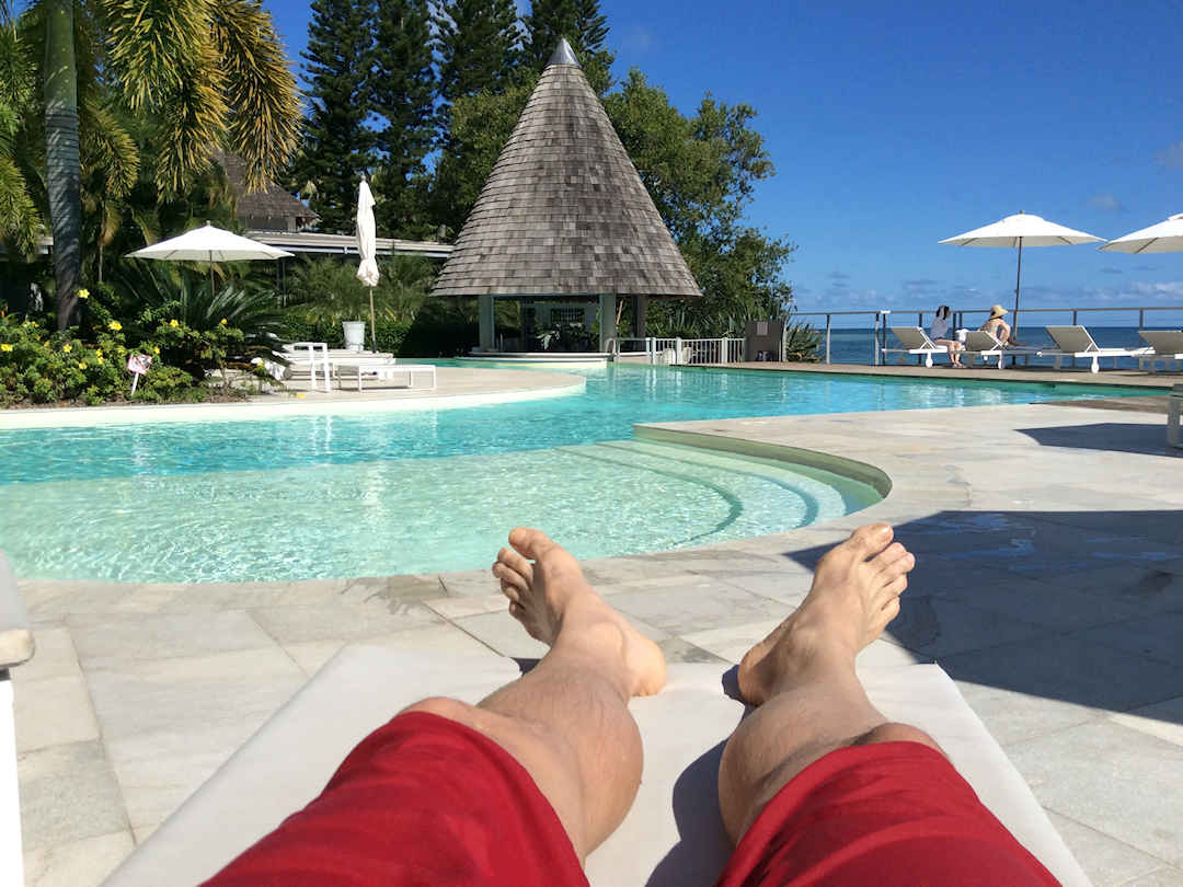 new caledonia chateau royal beach resort and spa pool paul