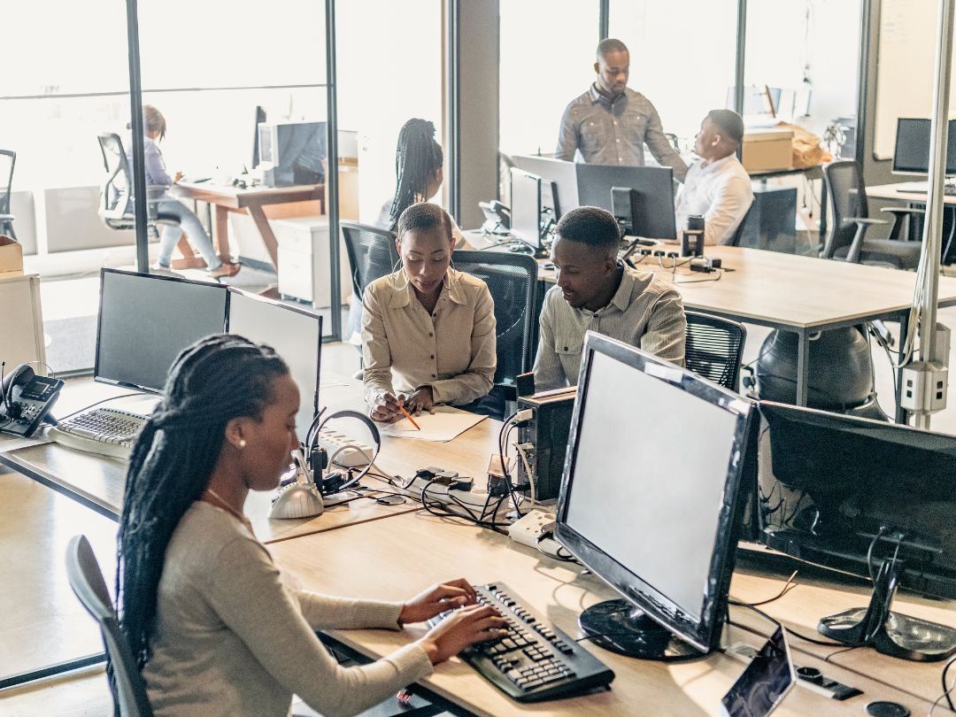 office workers