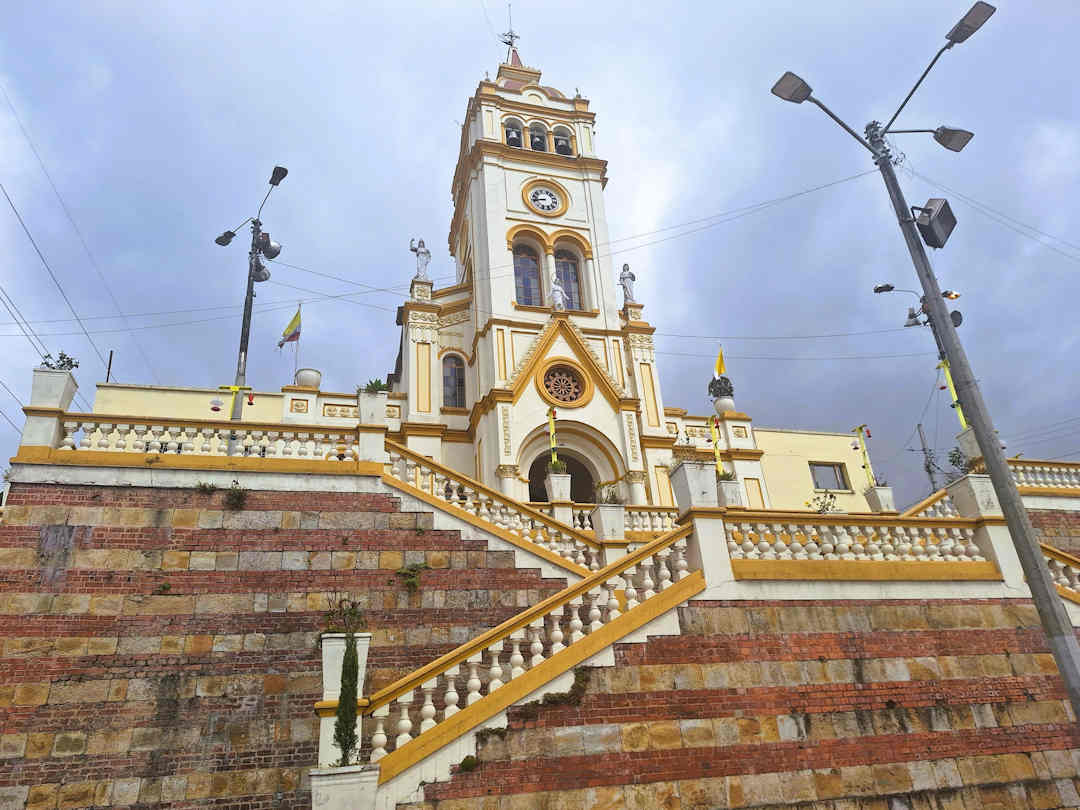 our lady of egypt church bogota Church of Nuestra Señora de Egipto, the historic landmark at the entrance to Barrio Egipto in Bogotá