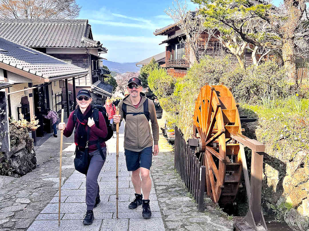 paul and sandra in magome