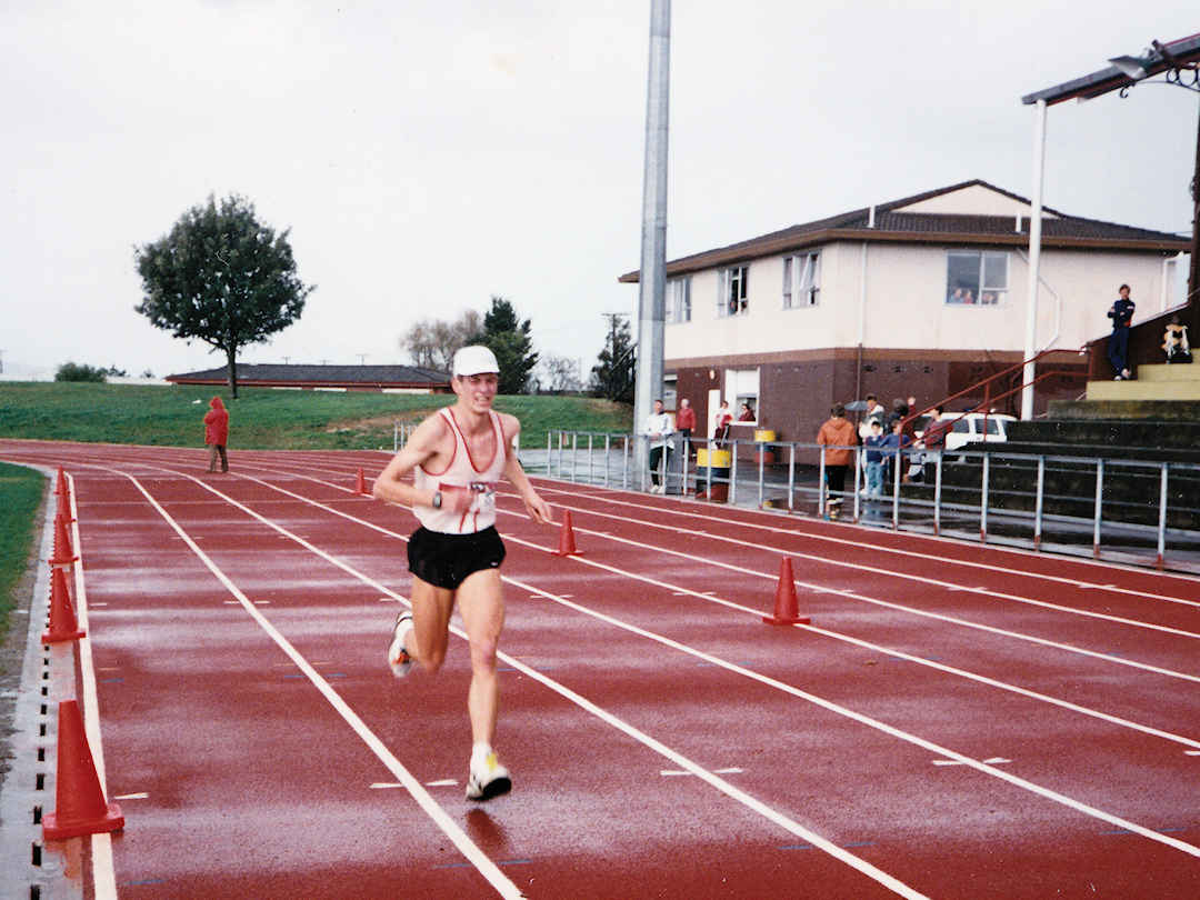 paul finishing papakura half marathon in the 80s paul finishing papakura half marathon in the 80s
