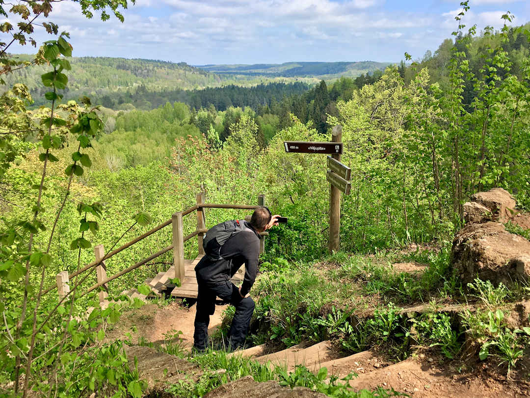 Paul in Gauja National Park