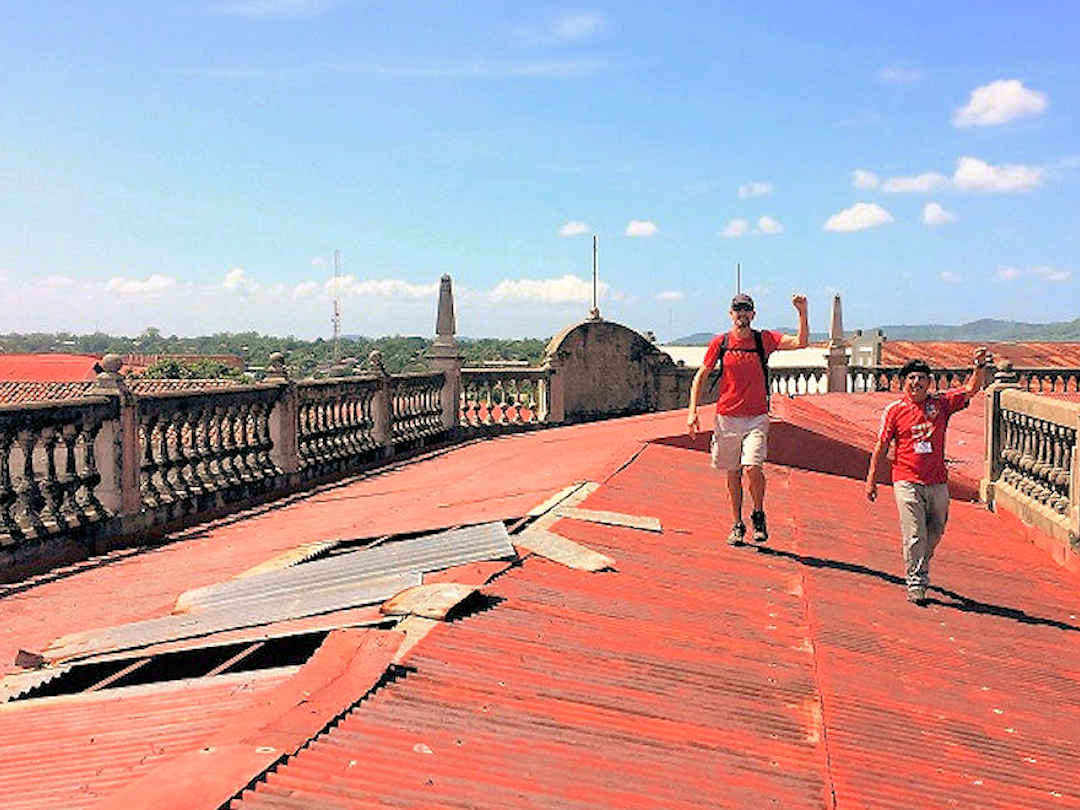 paul on the roof of leon museo de la revolucion paul on the roof of leon museo de la revolucion