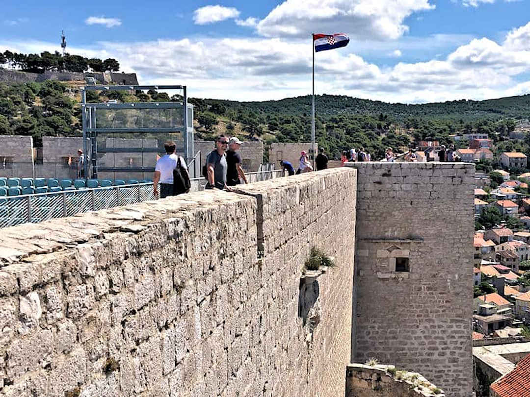 st michaels fortress in sibenik