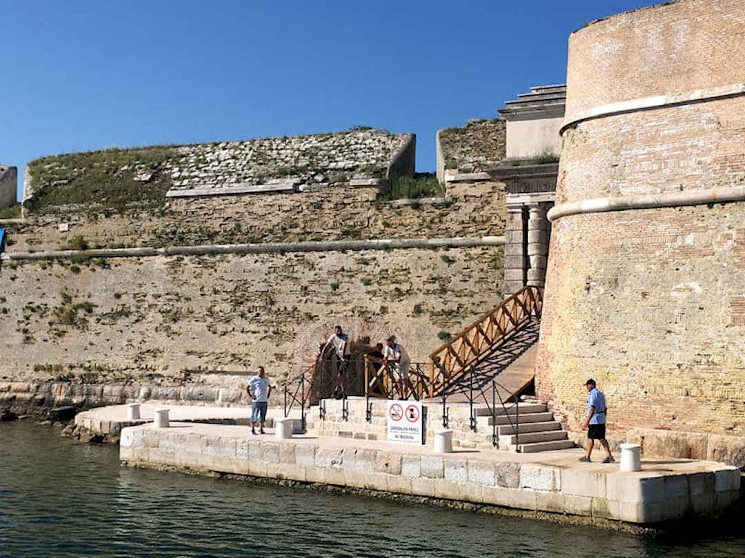 st nicolas fortress near sibenik