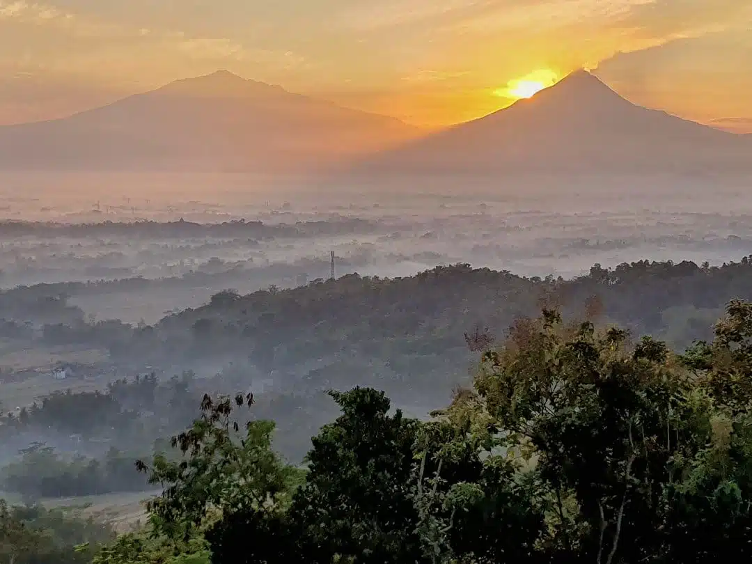 Sunrise at Borobudur sunrise at borobudur
