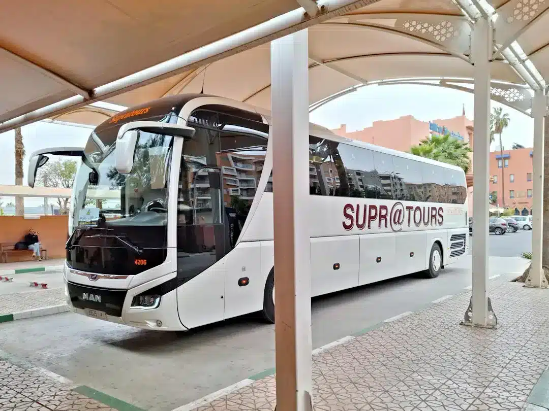 Supratours Bus in Marrakesh