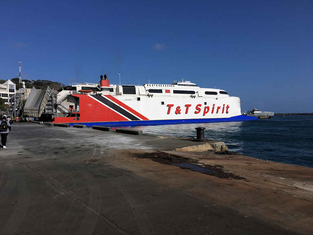 T and T Spirit ferry