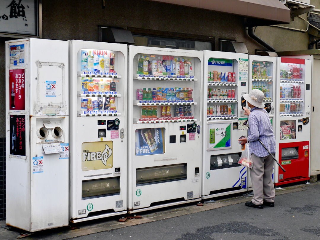 vending machines by catrina farrell on unsplash