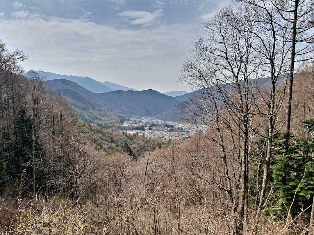 view of narai from torii toge pass view of narai from torii toge pass