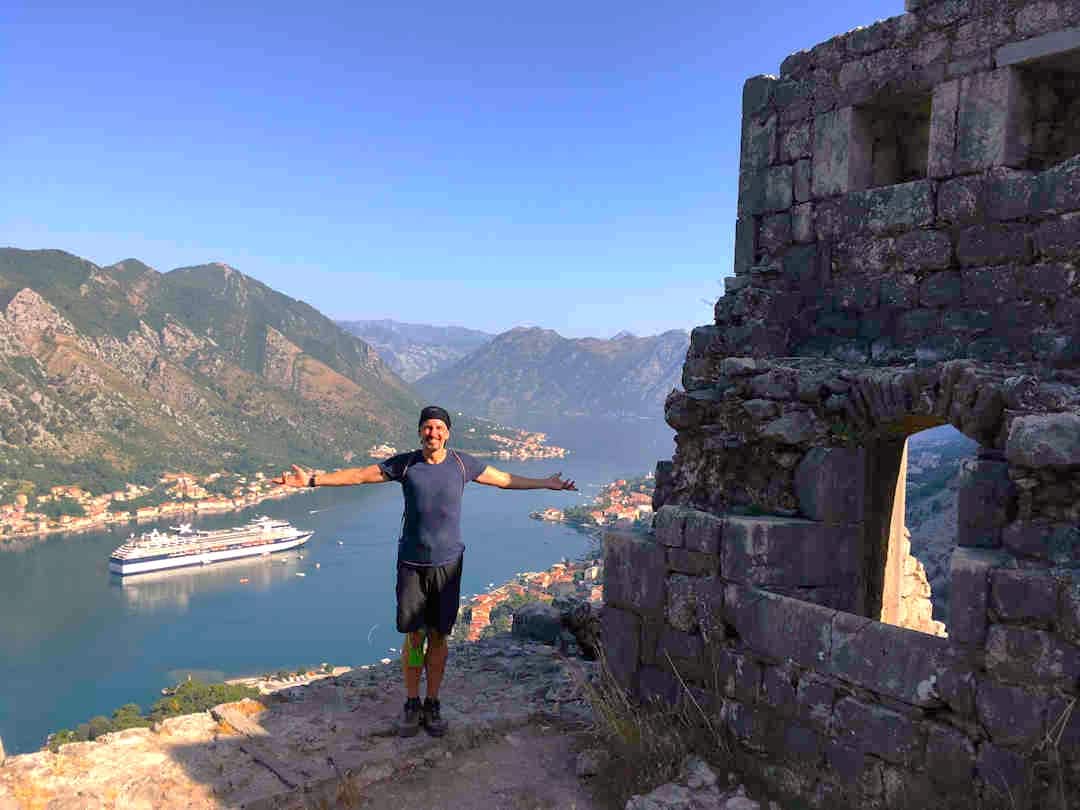 views from kotor old town fortress